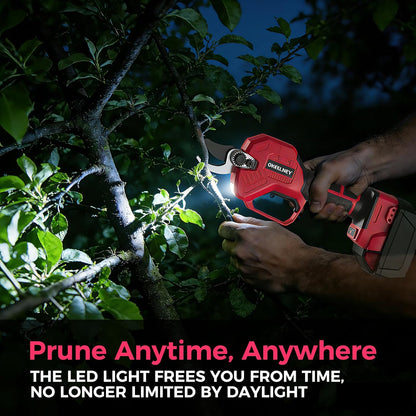 Brushless Electric Pruning Shears for DeWalt 20V Battery with 1.4-Inch Cut