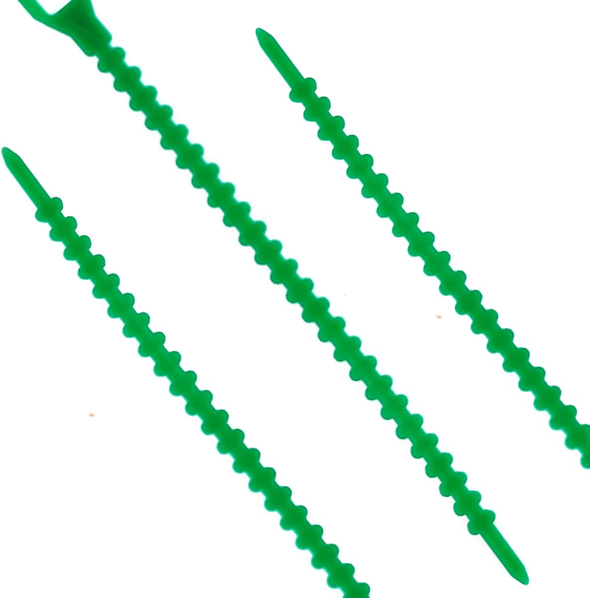200PCS Adjustable Plant Ties - Flexible Green Multi-Function Sturdy Garden Twist Tie for Plant Support, Tree, Shrub - PT-200