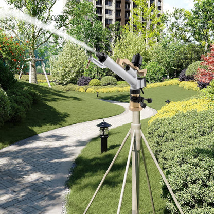 1.5" Impact Spray Gun Sprinkler, 360° Adjustable