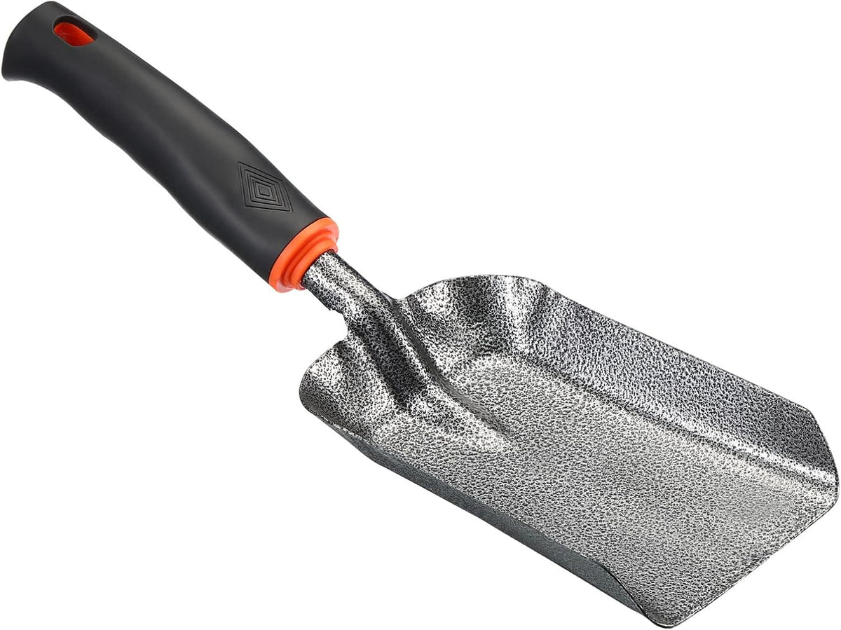Garden Trowel, 2 Pack Gardening Square Hand Shovel Garden Square Head Shovel Flower Beds Transplant Tool for Planting Weeding Digging