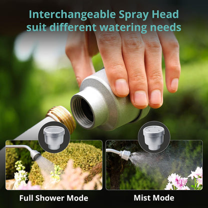 16'' Watering Wand, Heavy Duty Garden Hose Nozzle with Thumb Control