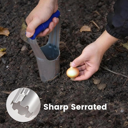 Bulb Planter Tool, Bulb Transplanter with Bend Free