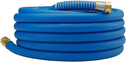 Leader Hose 3FT x 5/8" Heavy Duty Water Hose with Brass Male to Female Fittings, Short Hose Extender for Hose Reel and Faucet, 1000 PSI Burst Pressure, 300 PSI Working Pressure, Black