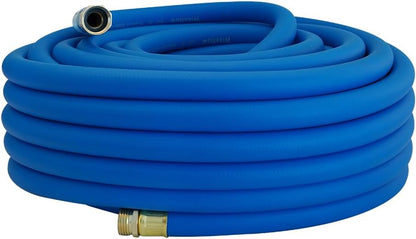 Leader Hose 3FT x 5/8" Heavy Duty Water Hose with Brass Male to Female Fittings, Short Hose Extender for Hose Reel and Faucet, 1000 PSI Burst Pressure, 300 PSI Working Pressure, Black