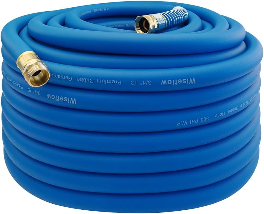 Leader Hose 3FT x 5/8" Heavy Duty Water Hose with Brass Male to Female Fittings, Short Hose Extender for Hose Reel and Faucet, 1000 PSI Burst Pressure, 300 PSI Working Pressure, Black