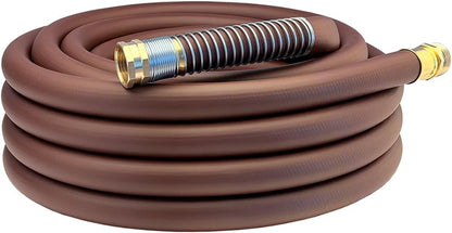 Leader Hose 3FT x 5/8" Heavy Duty Water Hose with Brass Male to Female Fittings, Short Hose Extender for Hose Reel and Faucet, 1000 PSI Burst Pressure, 300 PSI Working Pressure, Black