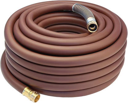 Leader Hose 3FT x 5/8" Heavy Duty Water Hose with Brass Male to Female Fittings, Short Hose Extender for Hose Reel and Faucet, 1000 PSI Burst Pressure, 300 PSI Working Pressure, Black