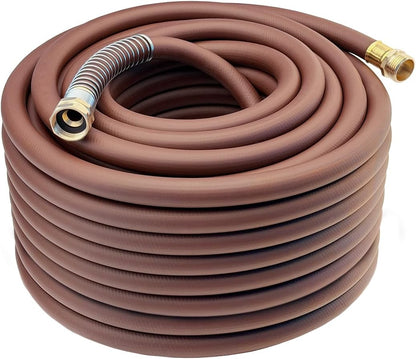 Leader Hose 3FT x 5/8" Heavy Duty Water Hose with Brass Male to Female Fittings, Short Hose Extender for Hose Reel and Faucet, 1000 PSI Burst Pressure, 300 PSI Working Pressure, Black