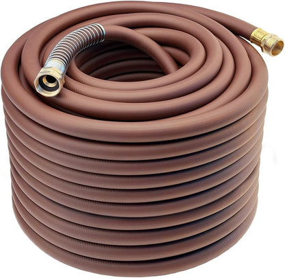Leader Hose 3FT x 5/8" Heavy Duty Water Hose with Brass Male to Female Fittings, Short Hose Extender for Hose Reel and Faucet, 1000 PSI Burst Pressure, 300 PSI Working Pressure, Black