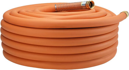 Leader Hose 3FT x 5/8" Heavy Duty Water Hose with Brass Male to Female Fittings, Short Hose Extender for Hose Reel and Faucet, 1000 PSI Burst Pressure, 300 PSI Working Pressure, Black