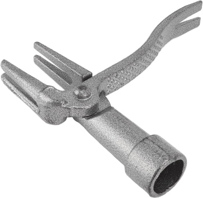 Stand Up Weed Puller Tool, Weeding Head Replacement Metal, Manual Stand Up Weed Puller Tool, Iron Efficient Manual Root Pulling Picker for Courtyards Gardens