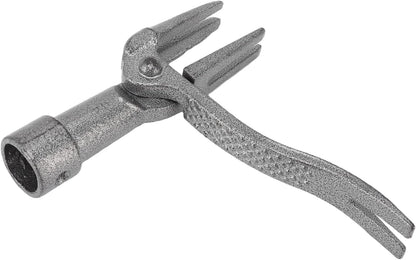 Stand Up Weed Puller Tool, Weeding Head Replacement Metal, Manual Stand Up Weed Puller Tool, Iron Efficient Manual Root Pulling Picker for Courtyards Gardens
