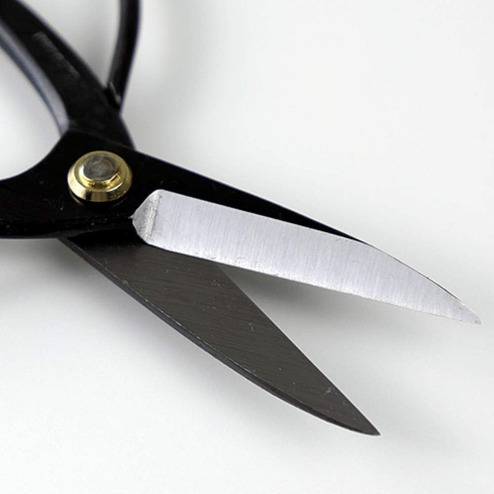 Wazakura Japanese Bonsai Trimming Care Kit Made in Japan - Traditional Bonsai Scissors 7inch(180mm) + Sap Rust Eraser Gift Box Set