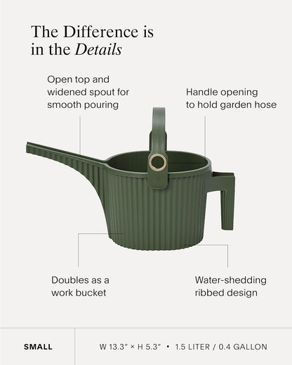 Large Watering Can with Widened Spout
