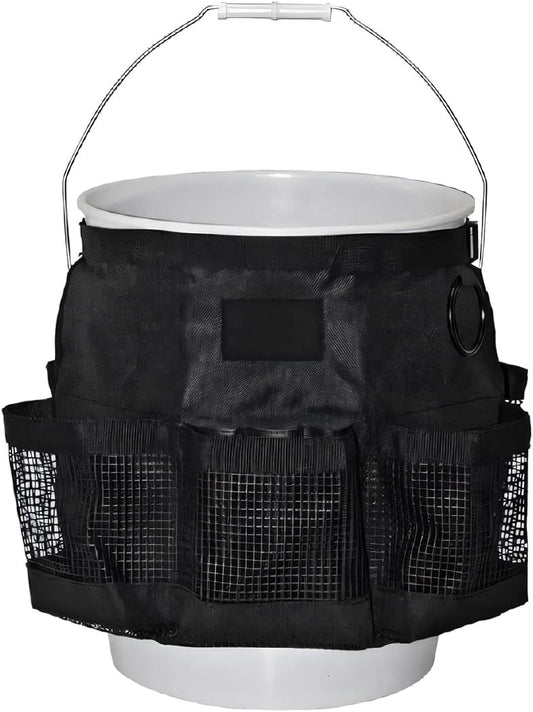 5 Gallon Bucket Tool Organizer Bag with Mesh Storage Pockets