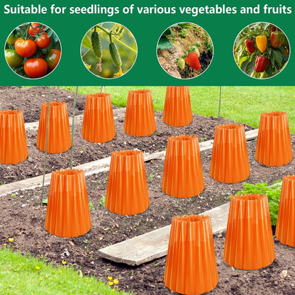 10Pack Wall of Water Plant Cover-19''x17'' Insulating Water Plant Protector