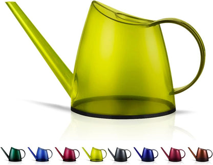Small Indoor Plant Watering Can - 1.4L Dark Green Long Spout