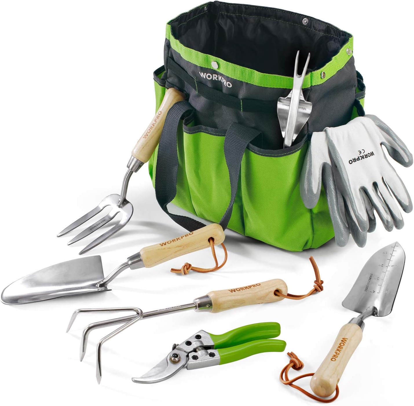 8 Piece Garden Tools Set, Heavy Duty
