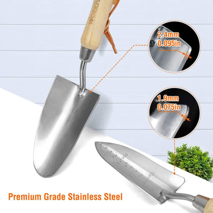8 Piece Garden Tools Set, Heavy Duty