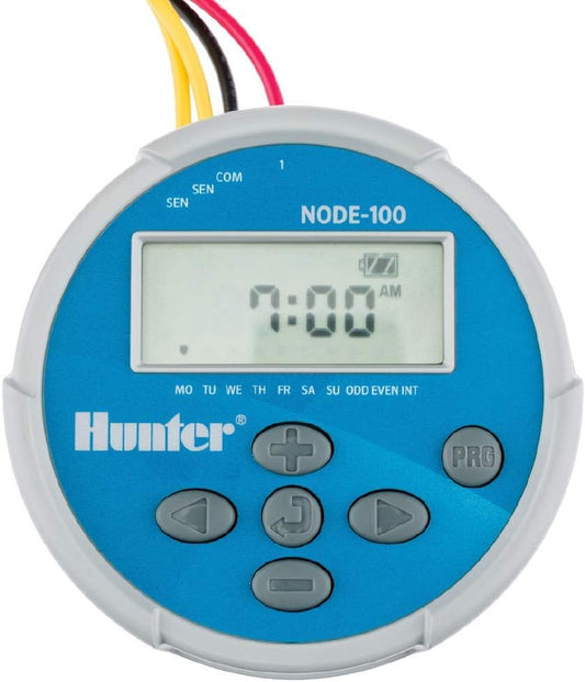 Hunter NODE-100-LS Battery Sprinkler Timer, 1 Zone Irrigation Controller