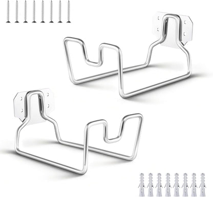 18/0 Stainless Steel Wall Mount Garden Hose Holder for Outside, 1PC