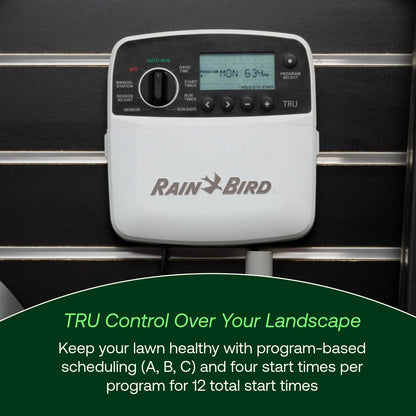 TRU6I Program-Based Indoor Irrigation Controller/Timer, WiFi Ready, 6-Zone/Station