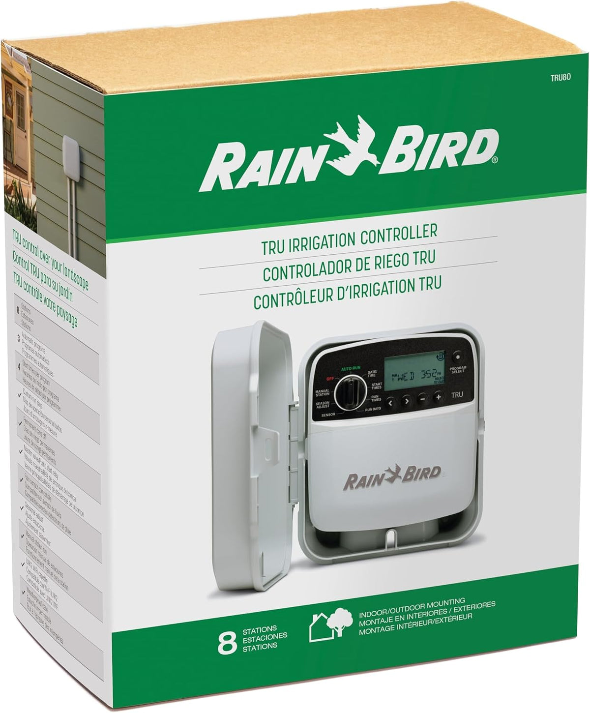 TRU6I Program-Based Indoor Irrigation Controller/Timer, WiFi Ready, 6-Zone/Station