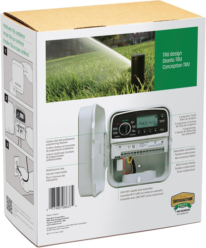 TRU6I Program-Based Indoor Irrigation Controller/Timer, WiFi Ready, 6-Zone/Station