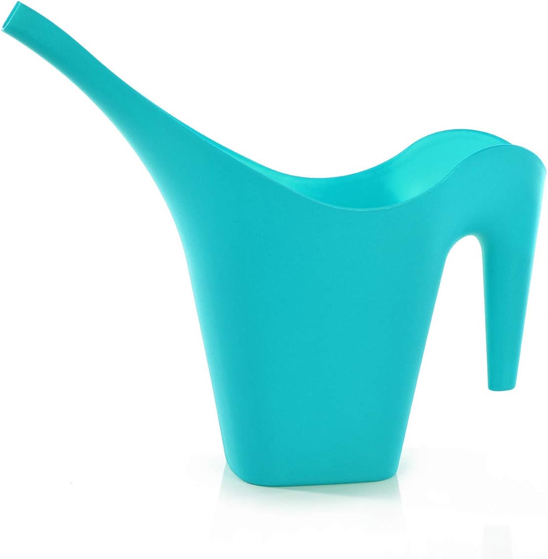 1/2 Gallon Plant Watering Can, Long Spout Plastic Water Pitcher for Indoor & Outdoor Use, Durable & Lightweight Water Can for Watering Flowers & Potted Plants, 1 Pack, 2L/68 oz – Lime Green
