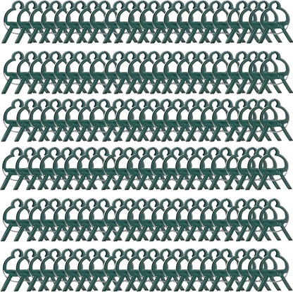 100PCS Plant Clips Garden Clips for Tomato Cage, Tomatoes Clips Plant Support Clips for Bamboo Stakes, Climbing Plants, Vines, Gentle Plant & Flower Trellis Clips for Plant Stalks, Stems
