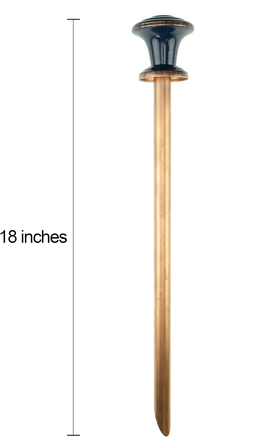 Heavy Duty Decorative Hose Guide - Knob, 1 Pack