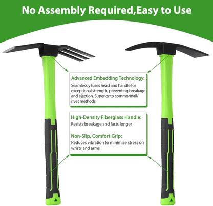 15 inch Garden Hoe Durable and Comfortable Handle Garden Tools for Flower Work