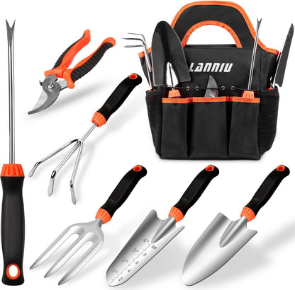 5 Piece Pink Gardening Tool Set for Women