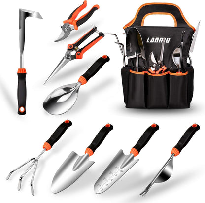 5 Piece Pink Gardening Tool Set for Women