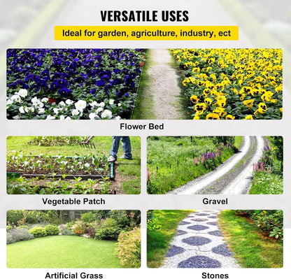 6x300ft Premium Weed Barrier Landscape Fabric Heavy Duty 2.4OZ, Woven Weed Control Fabric, High Permeability Good for Flower Bed, Geotextile Fabric Underlayment, Driveway Fabric Ground Cover