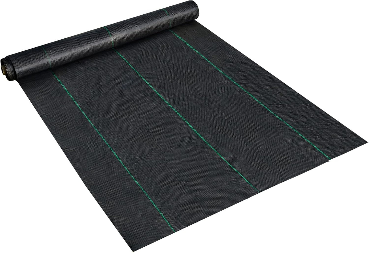 6x300ft Premium Weed Barrier Landscape Fabric Heavy Duty 2.4OZ, Woven Weed Control Fabric, High Permeability Good for Flower Bed, Geotextile Fabric Underlayment, Driveway Fabric Ground Cover