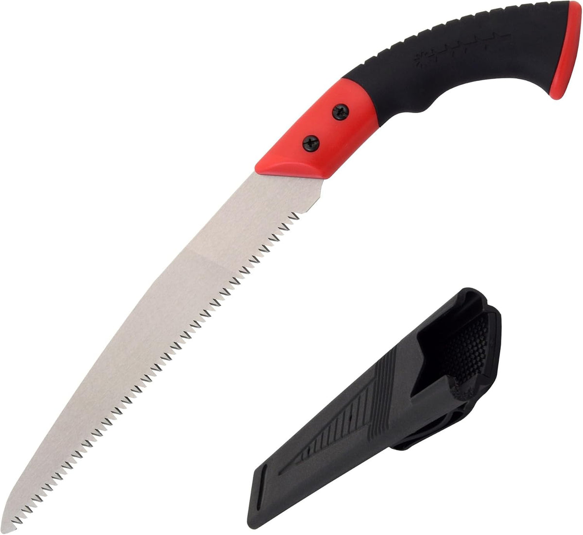 4930FZ Razorsharp Telescopic Tree Pruner, Extendable Pole Handle for Removing High Branches, Sharp Saw Blade for Cutting Thick Limbs and Powerful Pull Cord Lopper for Light Trimming