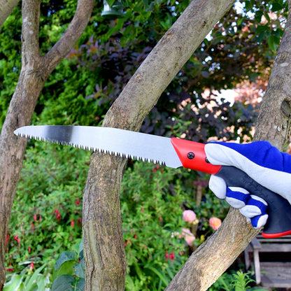 4930FZ Razorsharp Telescopic Tree Pruner, Extendable Pole Handle for Removing High Branches, Sharp Saw Blade for Cutting Thick Limbs and Powerful Pull Cord Lopper for Light Trimming