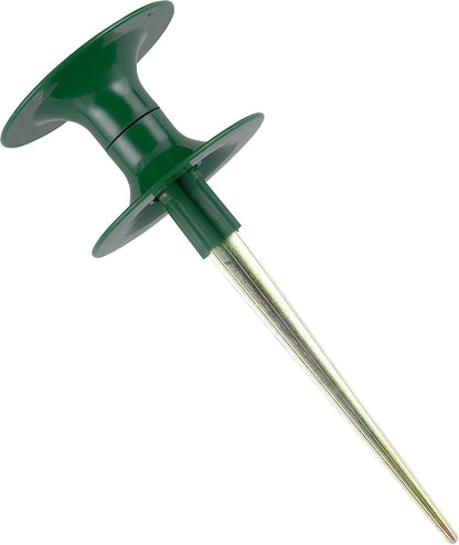 58189 Heavy Duty Hose Guide Spike with 8" Rust-Free Zinc Metal Stake for Lawn & Garden