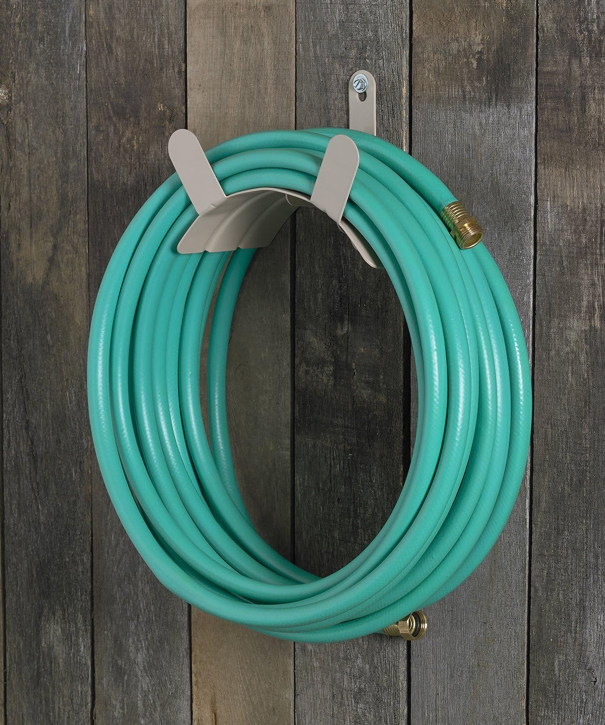 125-Feet of 5/8-Inch Tan Liberty 691-2 Basic Wall Mount Garden Hose Butler-Holds 125-F