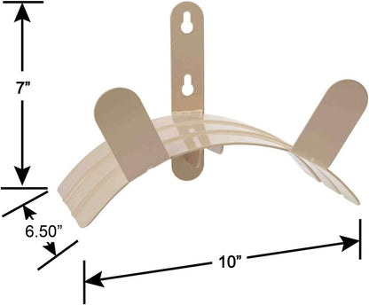 125-Feet of 5/8-Inch Tan Liberty 691-2 Basic Wall Mount Garden Hose Butler-Holds 125-F