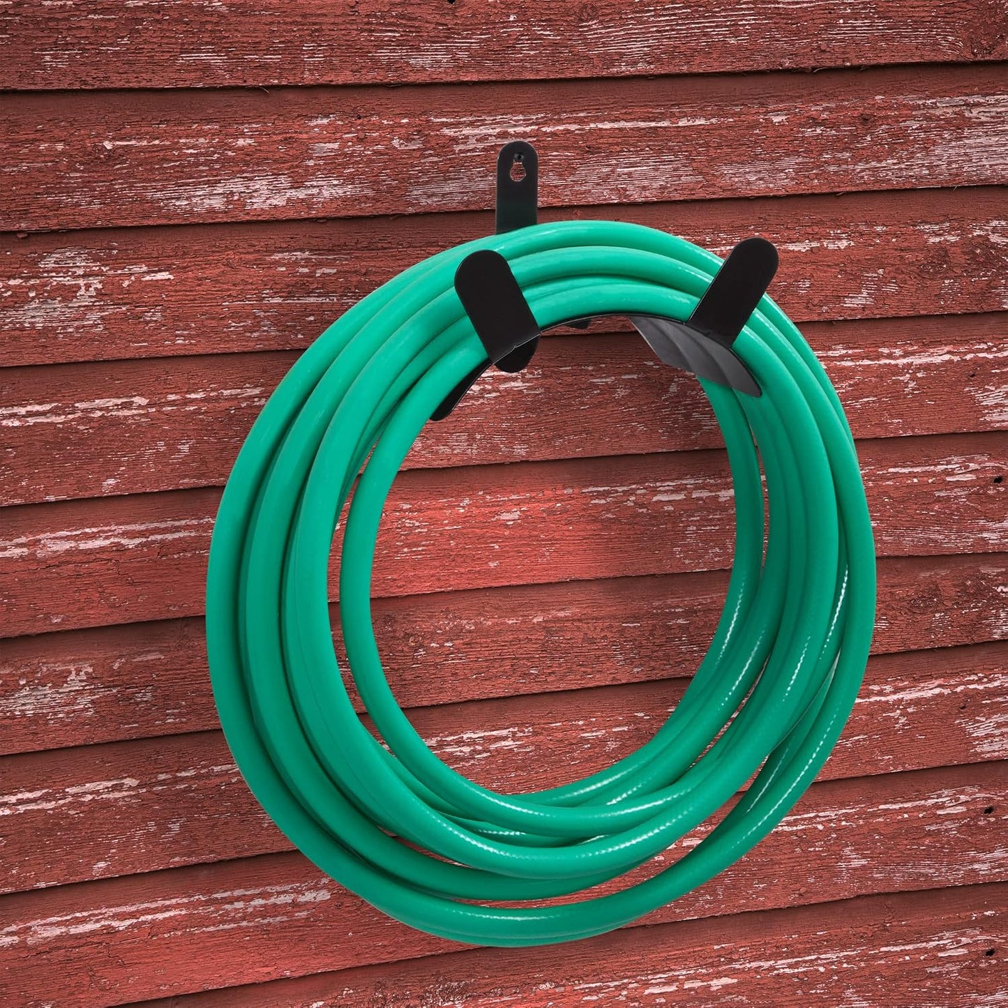 125-Feet of 5/8-Inch Tan Liberty 691-2 Basic Wall Mount Garden Hose Butler-Holds 125-F