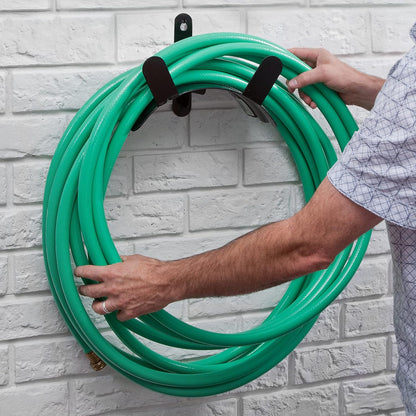 125-Feet of 5/8-Inch Tan Liberty 691-2 Basic Wall Mount Garden Hose Butler-Holds 125-F