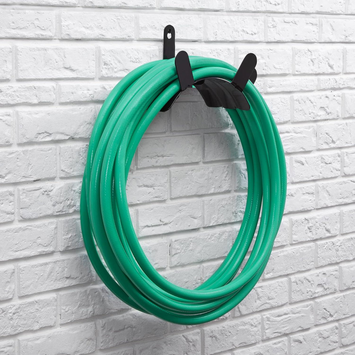 125-Feet of 5/8-Inch Tan Liberty 691-2 Basic Wall Mount Garden Hose Butler-Holds 125-F
