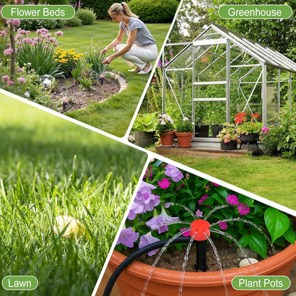 240FT Quick-Connect Drip Irrigation System
