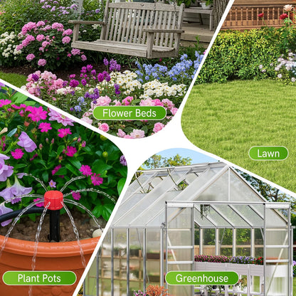 240FT Quick-Connect Drip Irrigation System