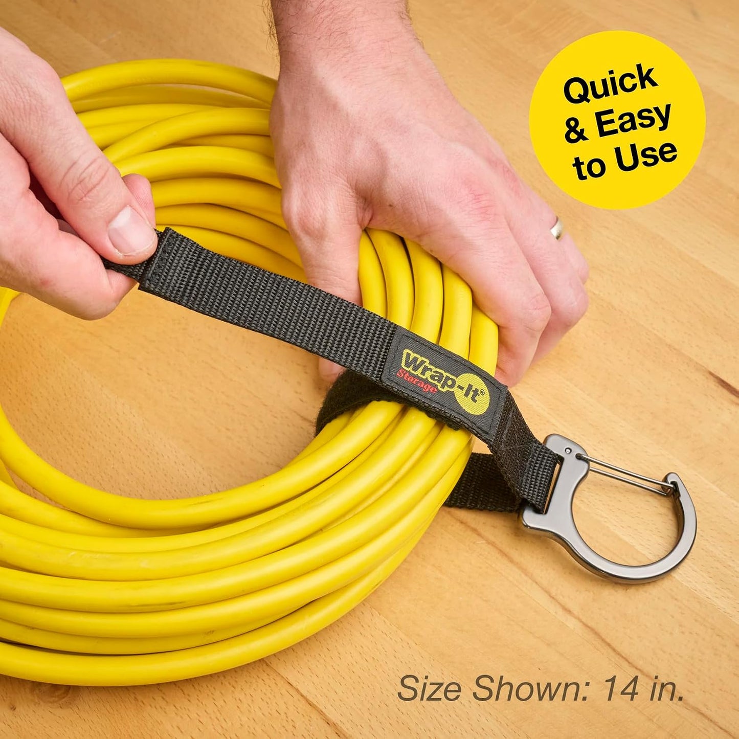Quick Clips - 14" (3-Pack) Black