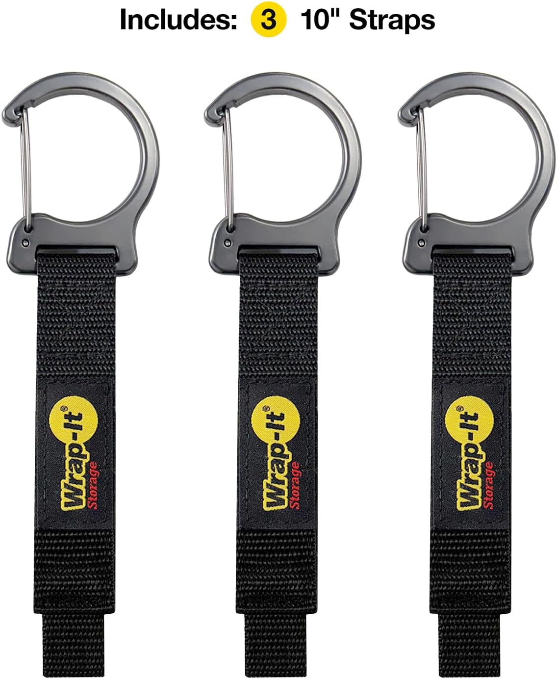 Quick Clips - 14" (3-Pack) Black