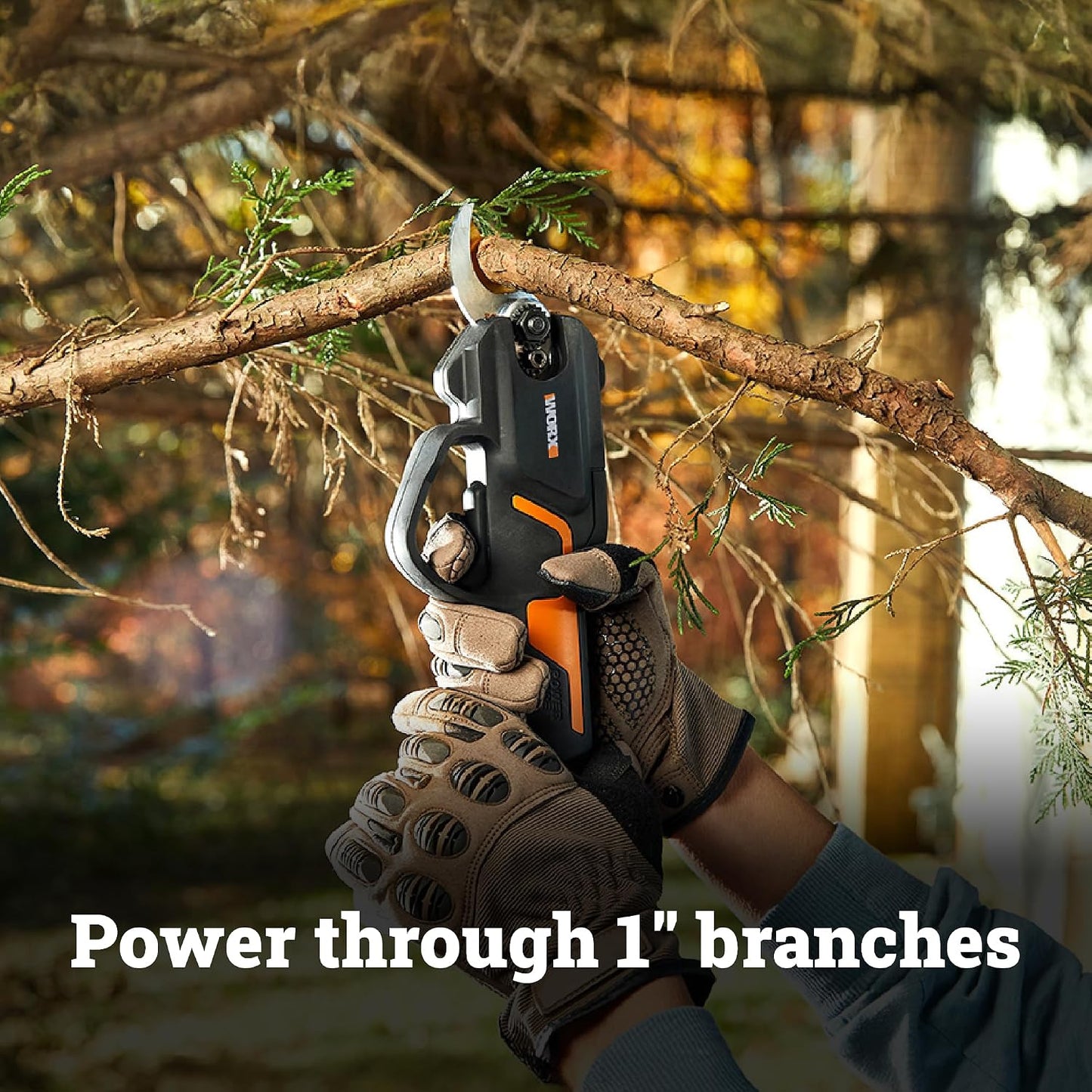 Cordless Pruning Shear, 20V Powered Lopper Tool Only, WG330.9