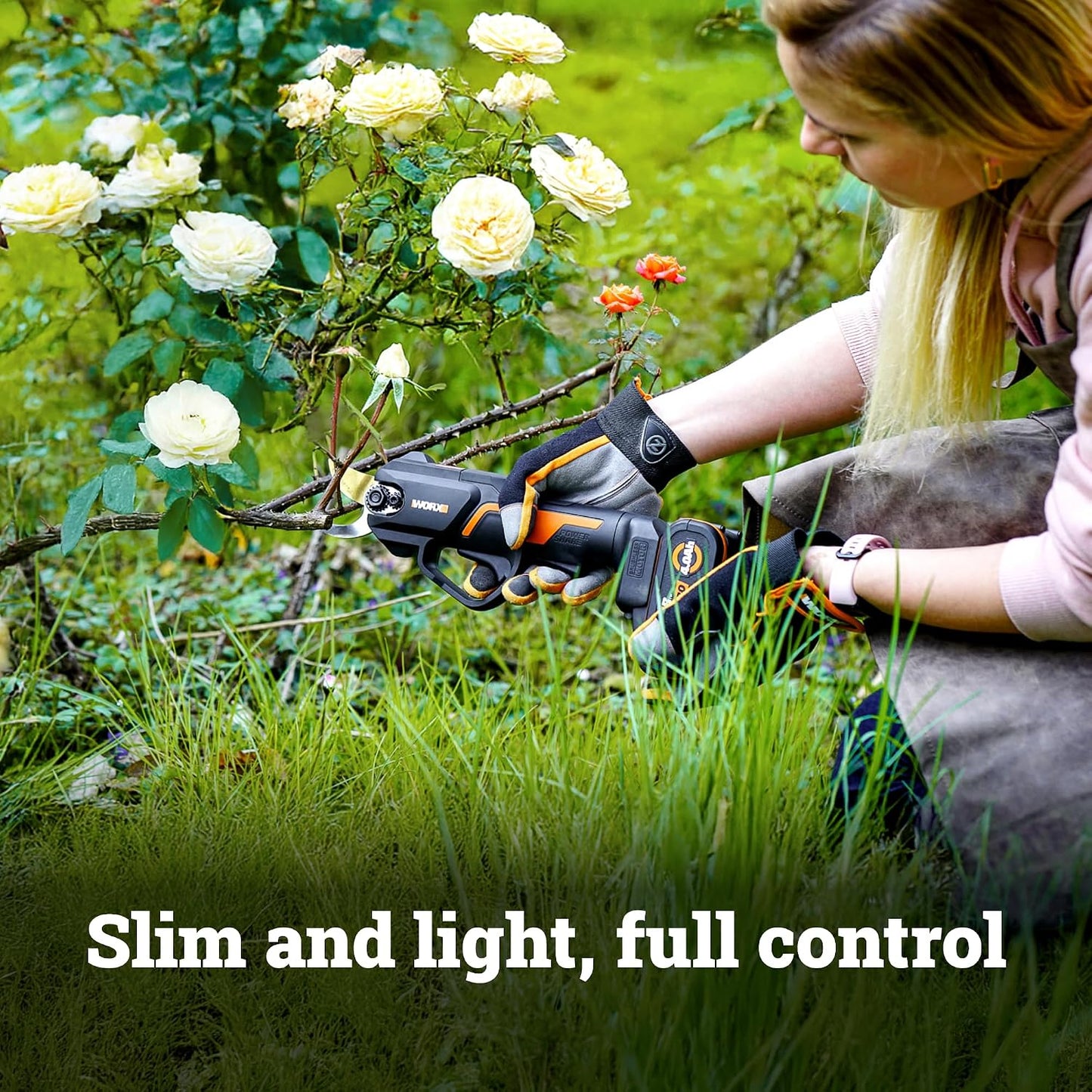 Cordless Pruning Shear, 20V Powered Lopper Tool Only, WG330.9